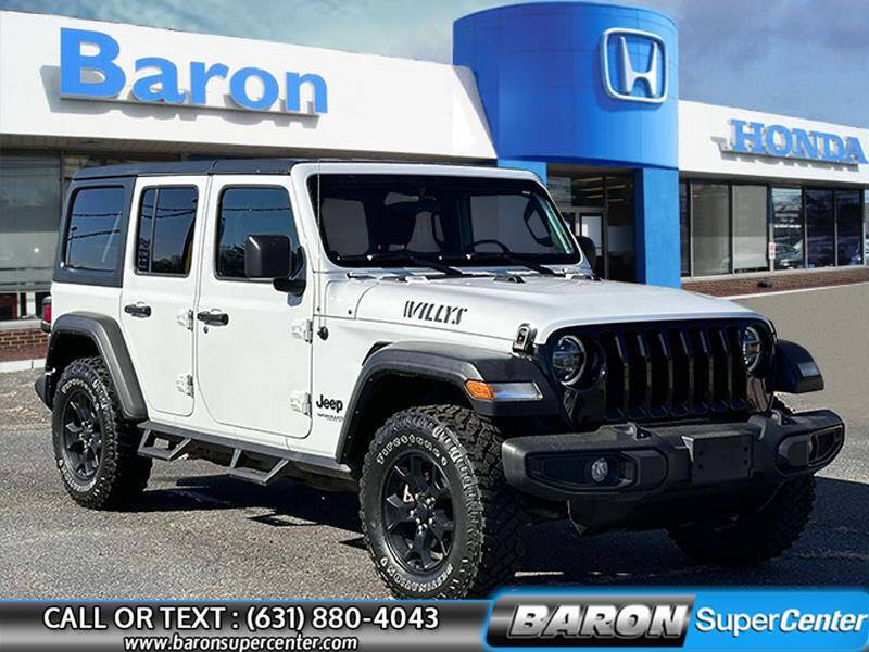 2021 Jeep Wrangler Unlimited for sale at Baron Super Center in Patchogue NY