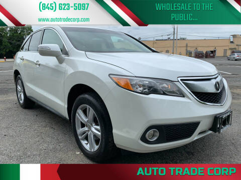 2015 Acura RDX for sale at AUTO TRADE CORP in Nanuet NY