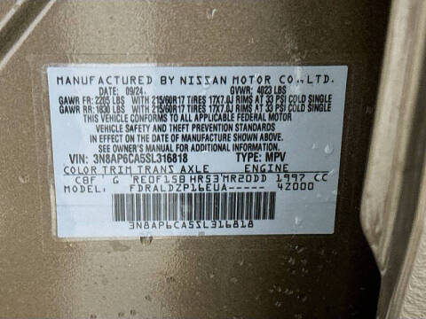 2025 Nissan Kicks SV