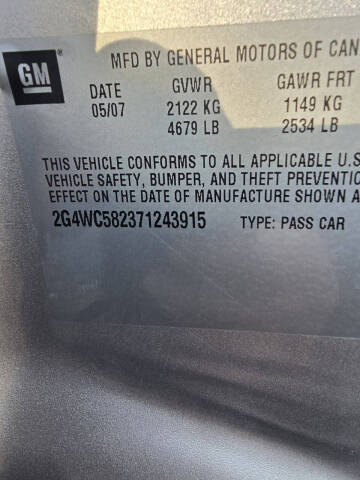 2007 Buick LaCrosse CX