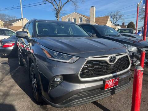 2021 Toyota Highlander for sale at Park Avenue Auto Lot Inc in Linden NJ
