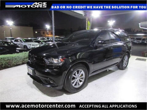 2017 Dodge Durango for sale at Ace Motors Anaheim in Anaheim CA