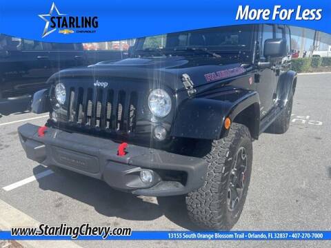 2016 Jeep Wrangler Unlimited for sale at Pedro @ Starling Chevrolet in Orlando FL