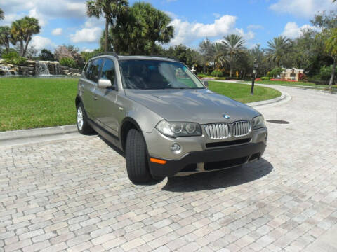 2007 BMW X3 for sale at AUTO HOUSE FLORIDA in Pompano Beach FL