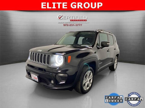 2023 Jeep Renegade for sale at CERTIFIED AUTOPLEX INC in Dallas TX