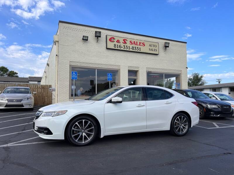 2015 Acura TLX for sale at C & S SALES in Belton MO