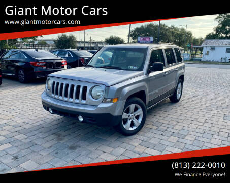 2017 Jeep Patriot for sale at Giant Motor Cars in Tampa FL