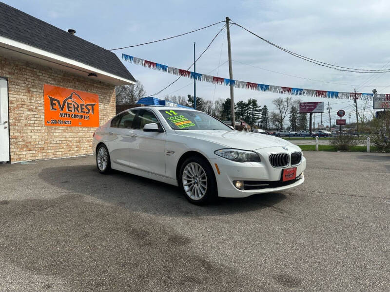 Used 2012 BMW 5 Series 535i with VIN WBAFU7C50CDU60459 for sale in Austintown, OH