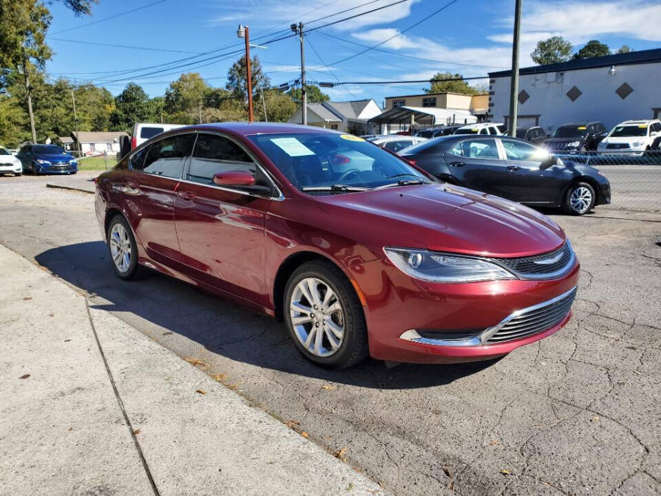 2015 Chrysler 200 for sale at DAGO'S AUTO SALES LLC in Dalton, GA