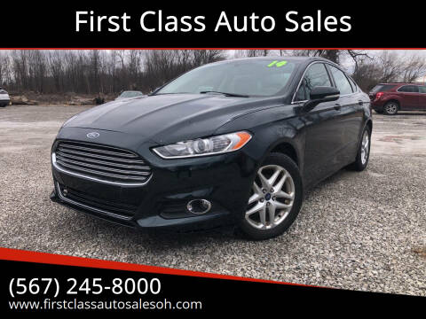 2014 Ford Fusion for sale at First Class Auto Sales MI in Erie MI