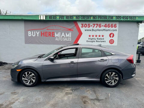 2018 Honda Civic for sale at Buy Here Miami Auto Sales in Miami FL