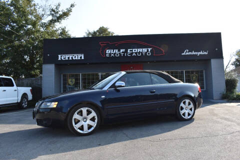 2005 Audi S4 for sale at Gulf Coast Exotic Auto in Gulfport MS