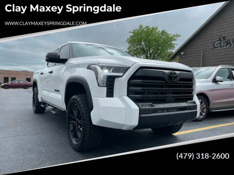 2022 Toyota Tundra for sale at Clay Maxey Springdale in Springdale AR