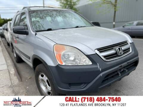 2002 Honda CR-V for sale at NYC AUTOMART INC in Brooklyn NY
