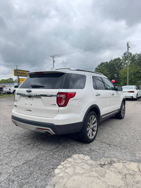 2016 Ford Explorer for sale at Joes Blvd Auto Sales in Hopewell, VA