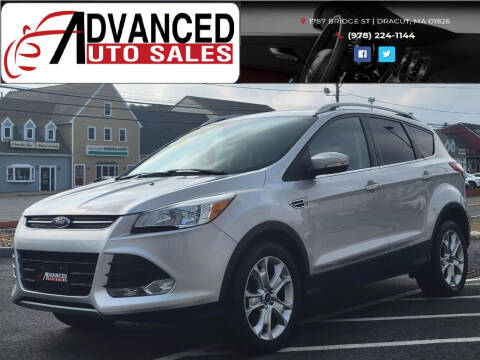 2016 Ford Escape for sale at Advanced Auto Sales in Dracut MA