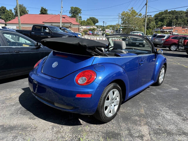 2007 Volkswagen New Beetle Convertible for sale at Country Auto Sales Inc. in Bristol, VA