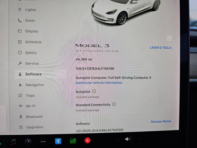 2020 Tesla Model 3 Standard Range Plus