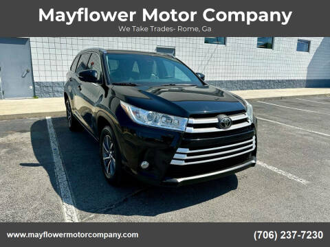 2018 Toyota Highlander for sale at Mayflower Motor Company in Rome GA