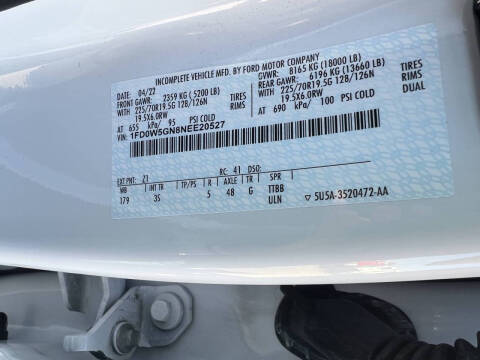 2022 Ford F-550 Super Duty