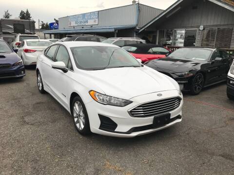 2019 Ford Fusion Hybrid for sale at Autos Cost Less LLC in Lakewood WA