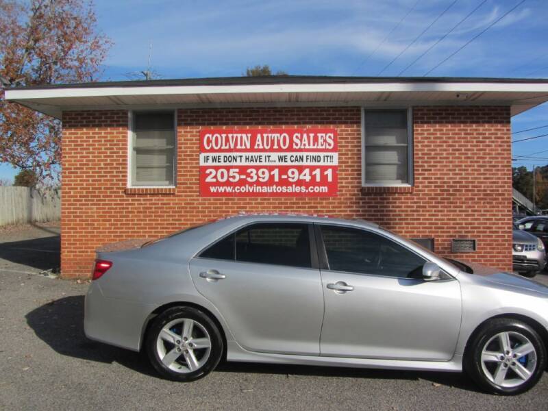 2013 Toyota Camry for sale at Colvin Auto Sales in Tuscaloosa AL