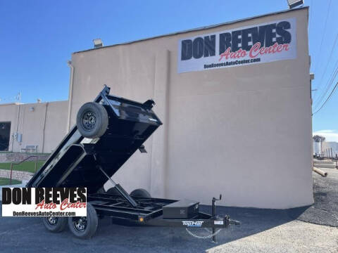 2023 Top Hat Trailers 5x10 DP 70 for sale at Don Reeves Auto Center in Farmington NM