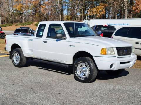 2002 Ford Ranger for sale at JR's Auto Sales Inc. in Shelby NC