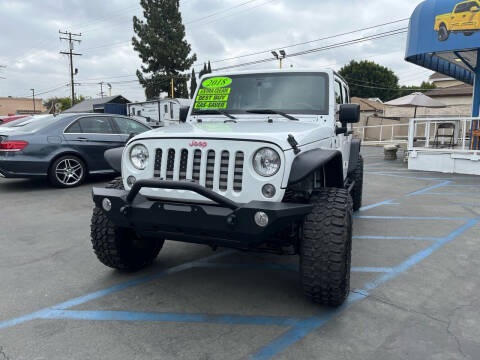 2018 Jeep Wrangler JK Unlimited for sale at Lucas Auto Center 2 in South Gate CA