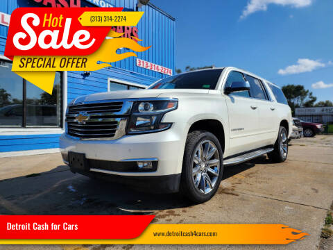 2015 Chevrolet Suburban for sale at Detroit Cash for Cars in Warren MI