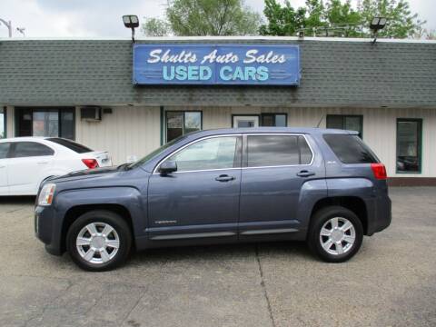 2013 GMC Terrain for sale at SHULTS AUTO SALES INC. in Crystal Lake IL