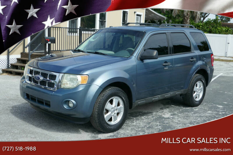 2010 Ford Escape for sale at MILLS CAR SALES INC in Clearwater FL