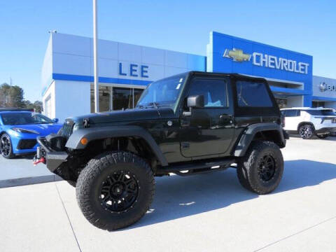 2011 Jeep Wrangler for sale at LEE CHEVROLET PONTIAC BUICK in Washington NC