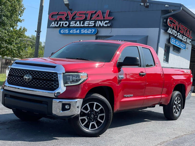 2018 Toyota Tundra for sale at Crystal Auto Sales Inc in Nashville TN