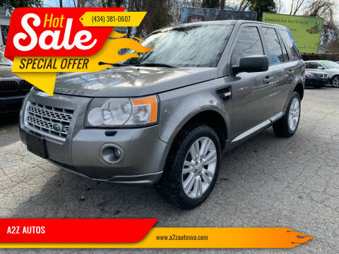2009 Land Rover LR2 for sale at A2Z AUTOS in Charlottesville VA