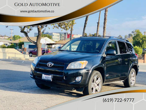 2009 Toyota RAV4 for sale at Gold AutoMotive in San Diego CA