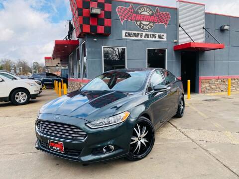 2015 Ford Fusion for sale at Chema's Autos & Tires in Tyler TX