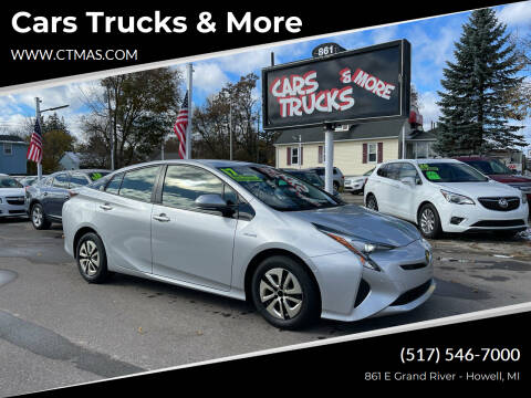 2017 Toyota Prius for sale at Cars Trucks & More in Howell MI