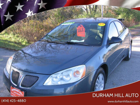 2006 Pontiac G6 for sale at Durham Hill Auto in Muskego WI