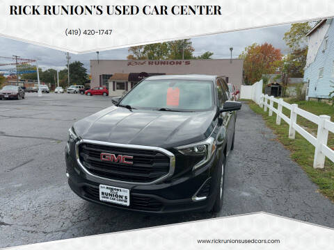 2018 GMC Terrain for sale at Rick Runion's Used Car Center in Findlay OH