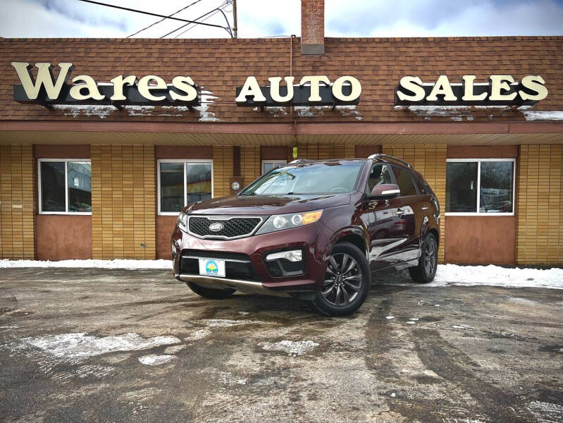 2013 Kia Sorento for sale at Wares Auto Sales INC in Traverse City MI