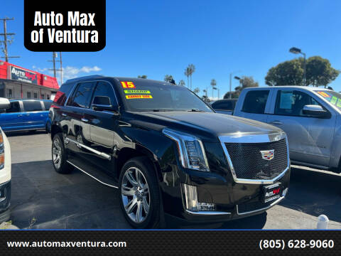 2015 Cadillac Escalade for sale at Auto Max of Ventura in Ventura CA