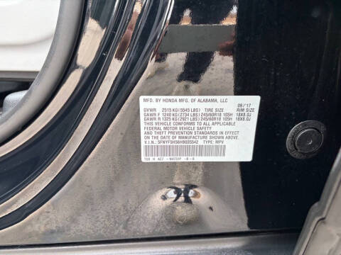 2017 Honda Pilot EX-L