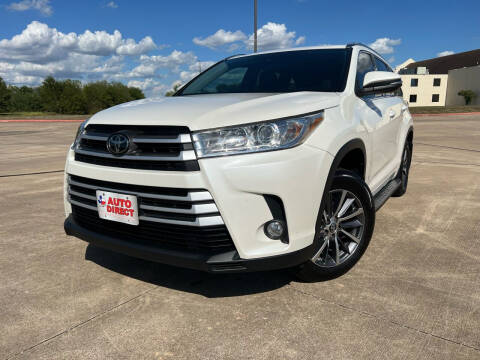 2018 Toyota Highlander for sale at AUTO DIRECT Bellaire in Houston TX