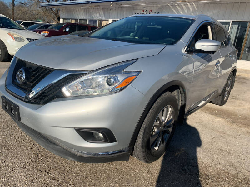 2015 Nissan Murano for sale at H & H AUTO SALES in San Antonio TX