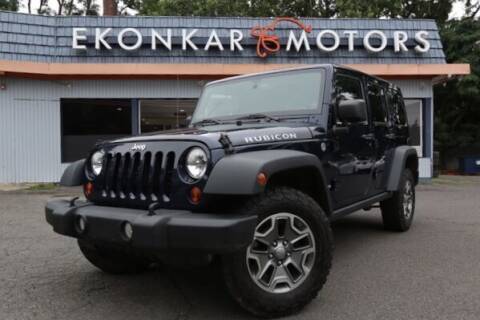2013 Jeep Wrangler Unlimited for sale at Ekonkar Motors in Scotch Plains NJ
