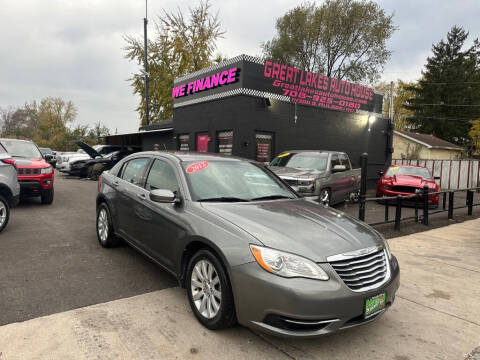 2012 Chrysler 200 for sale at Great Lakes Auto House in Midlothian IL