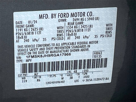 2024 Ford Explorer Timberline