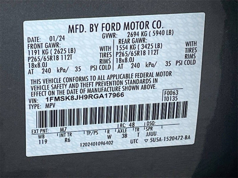 2024 Ford Explorer Timberline