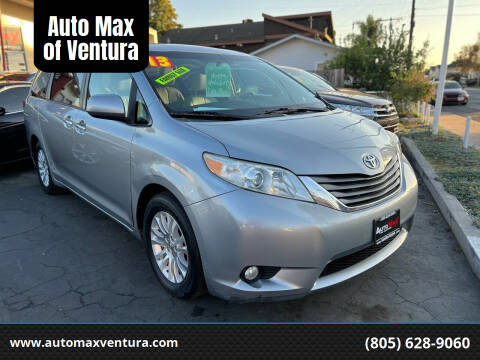 2013 Toyota Sienna for sale at Auto Max of Ventura in Ventura CA